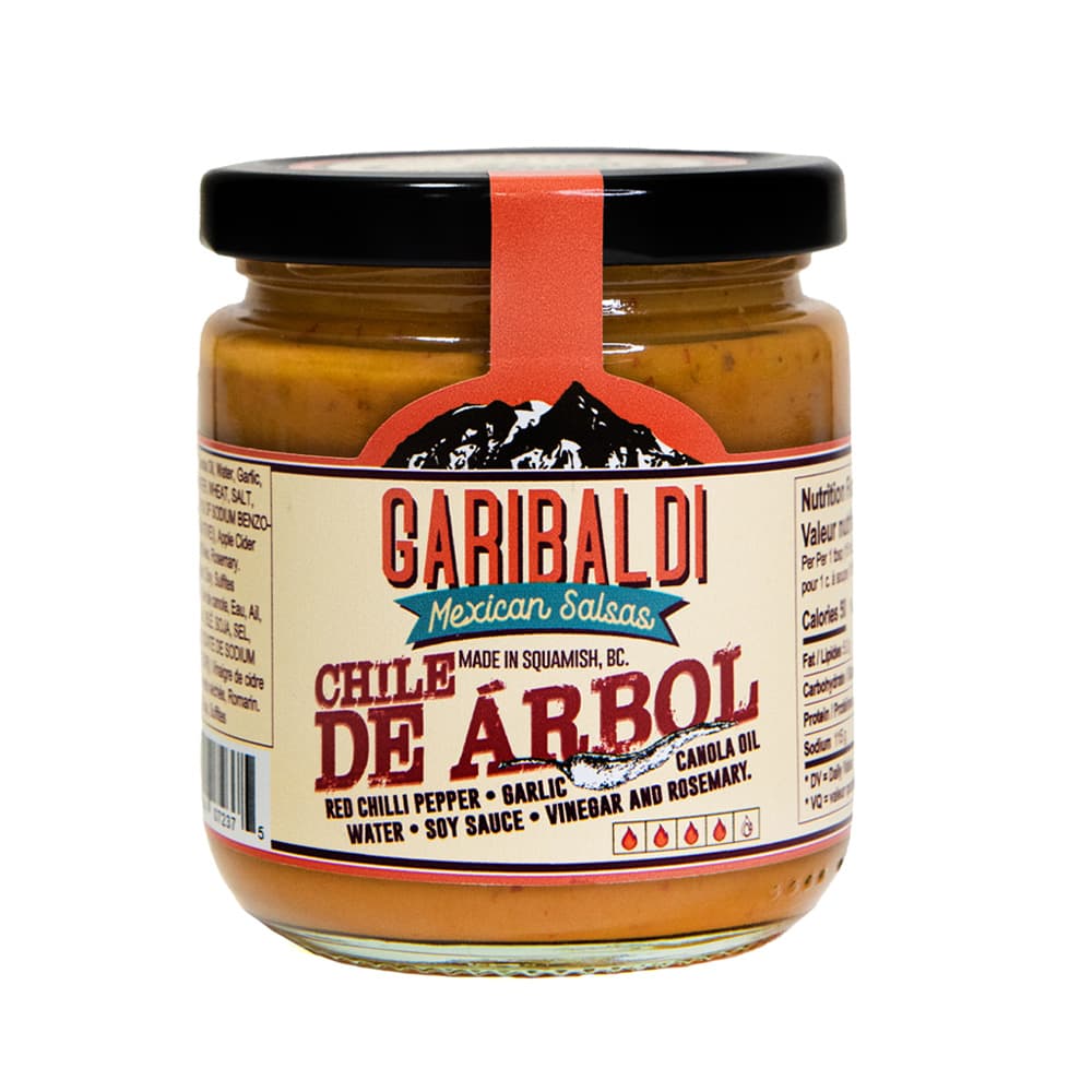 Chile de Arbol Salsa - Garibaldi Foods