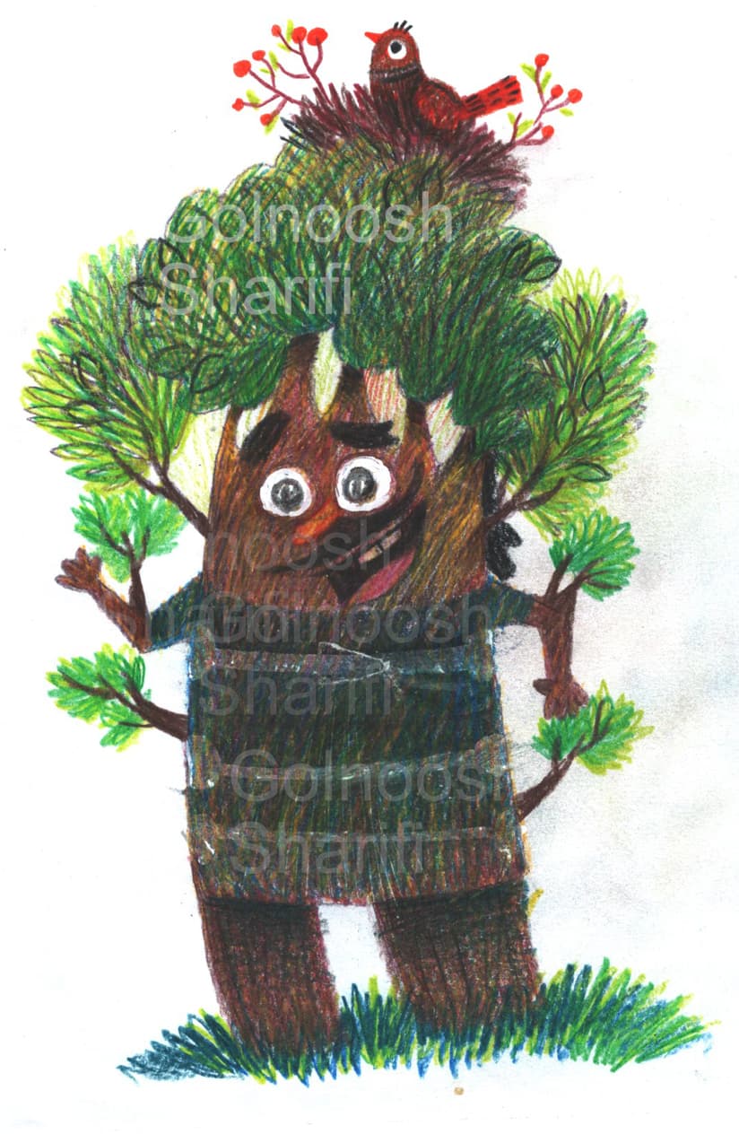 Mr.  Tree - Go Illustrator