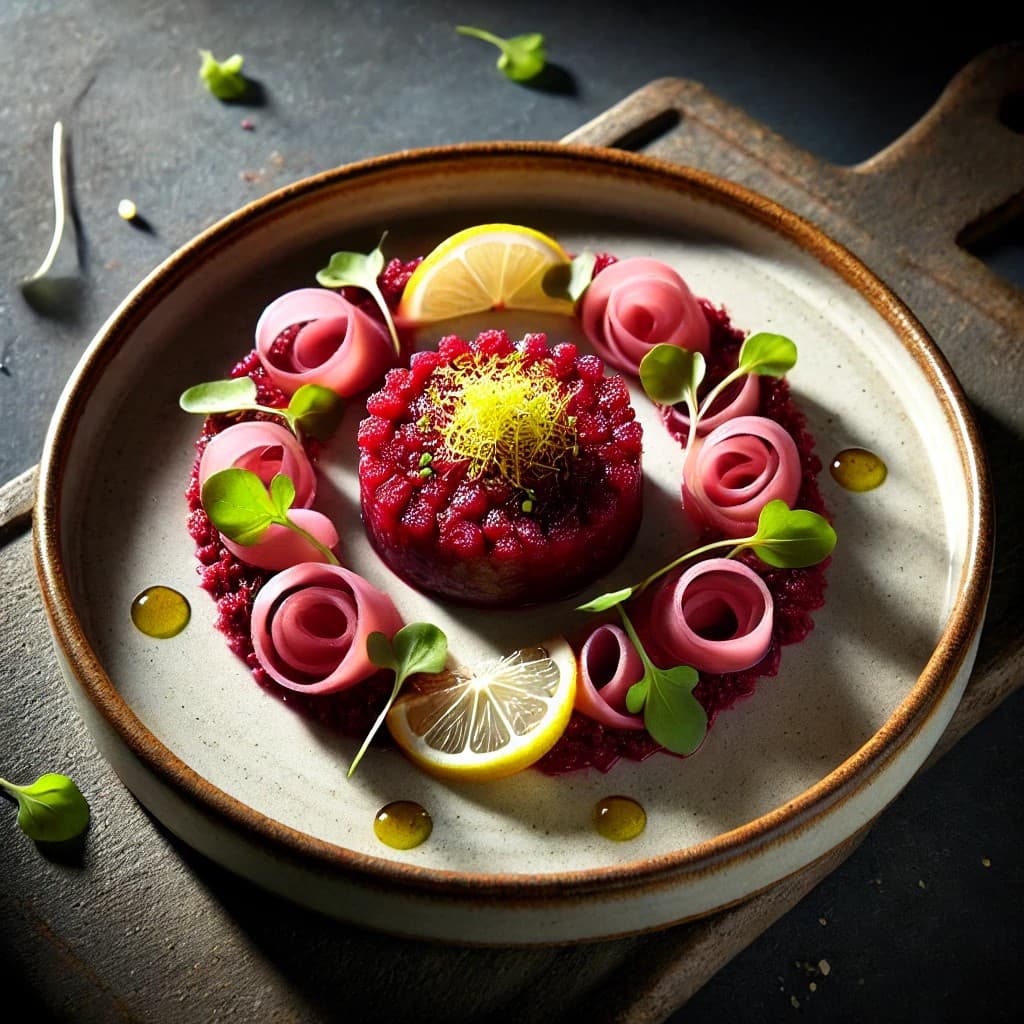 Smoked Beet Tartare - Velvet Ember