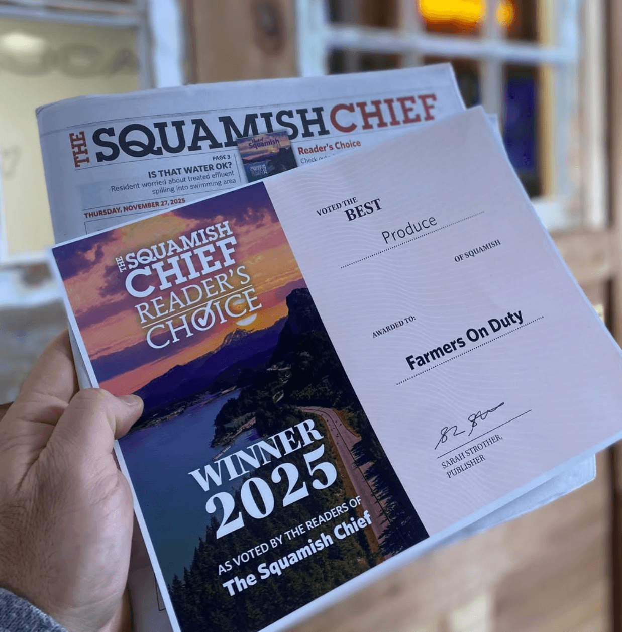 The Best Produce in town!  - Farmers On Duty