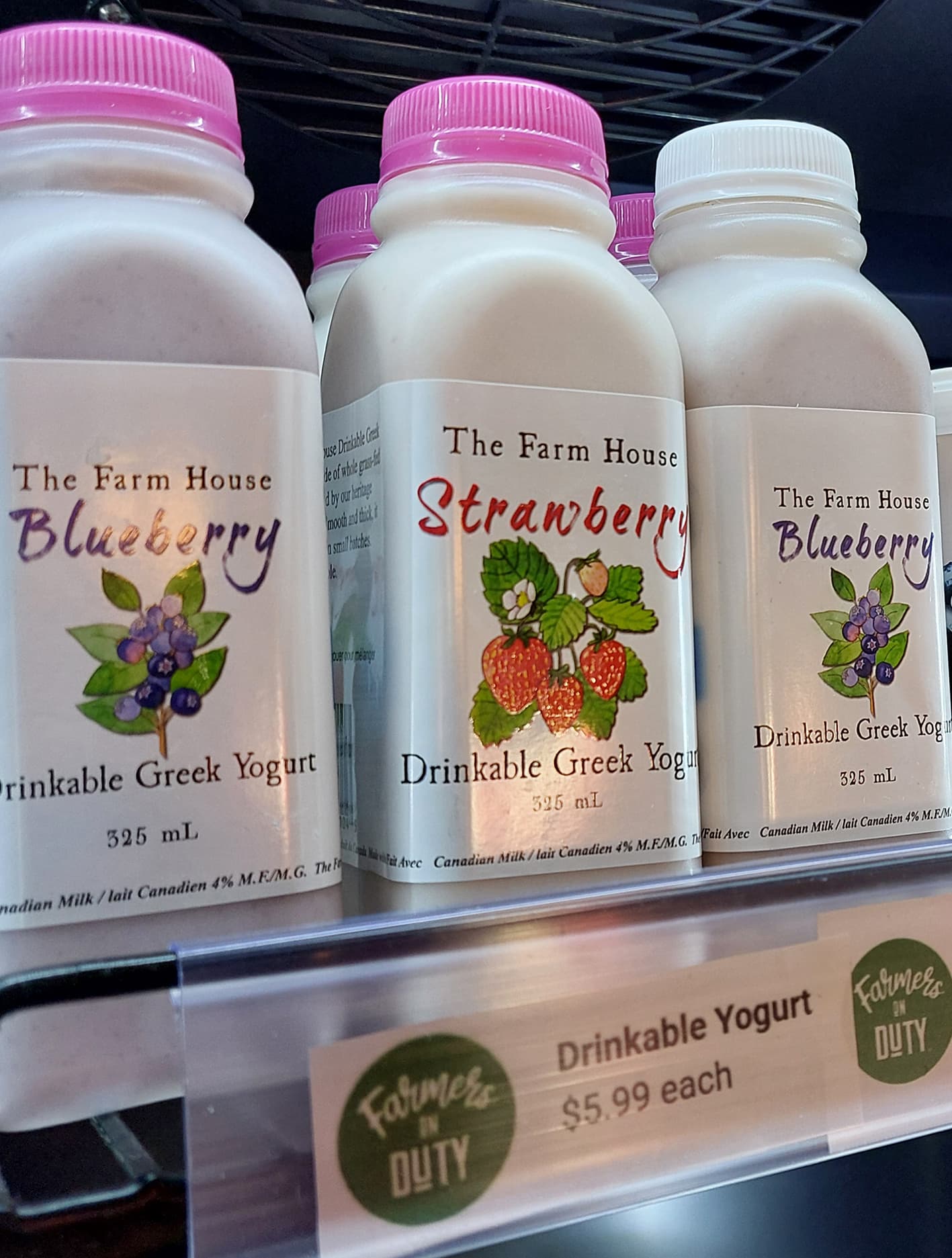 Drinkable Yogurt Natural - Farmers On Duty