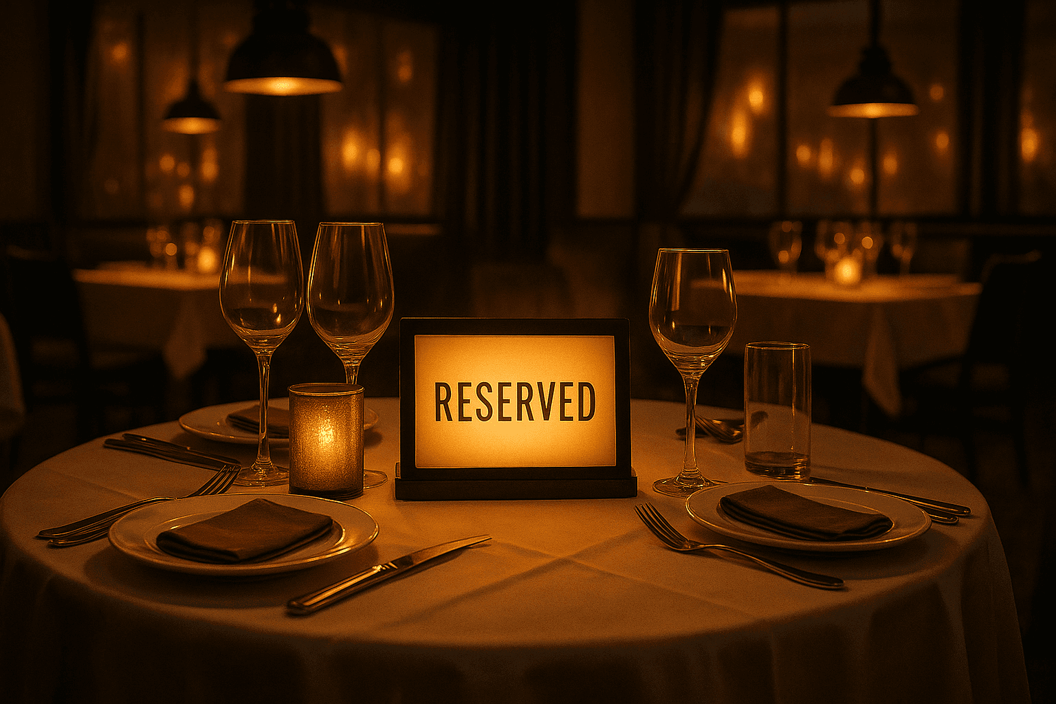 Reserve Your Romantic Evening - Velvet Ember