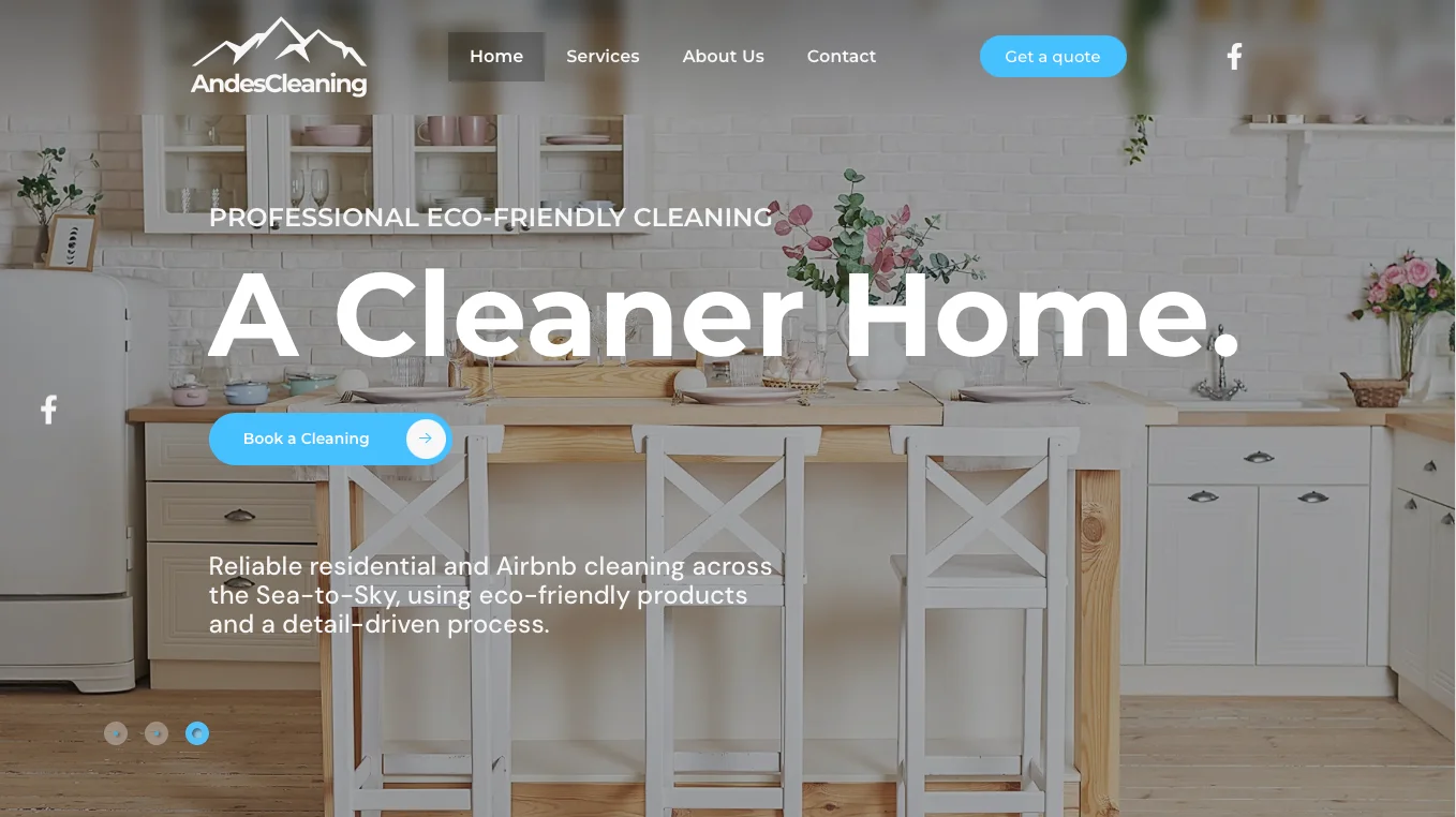 Andes Cleaning project cover