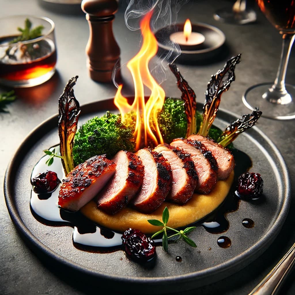 Ember-Roasted Duck Breast