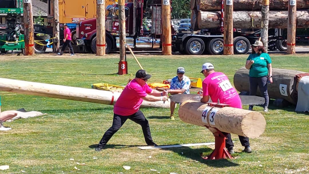 loggers festival - Vancouver sight