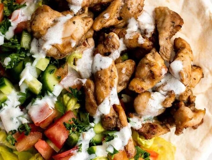 Chicken Plate - Momo Donair