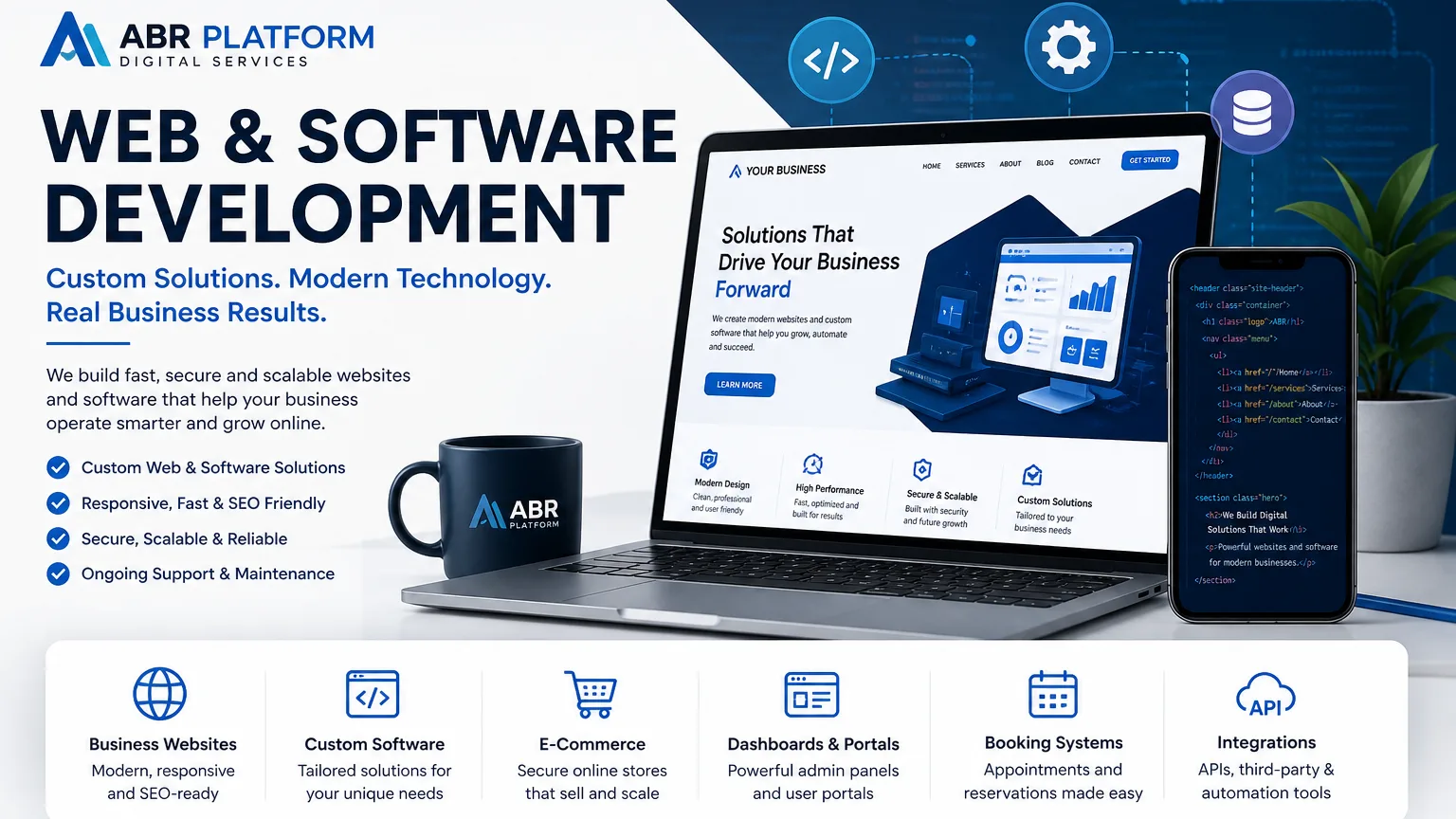 Web & Software Development - ABR PLATFORM INC.