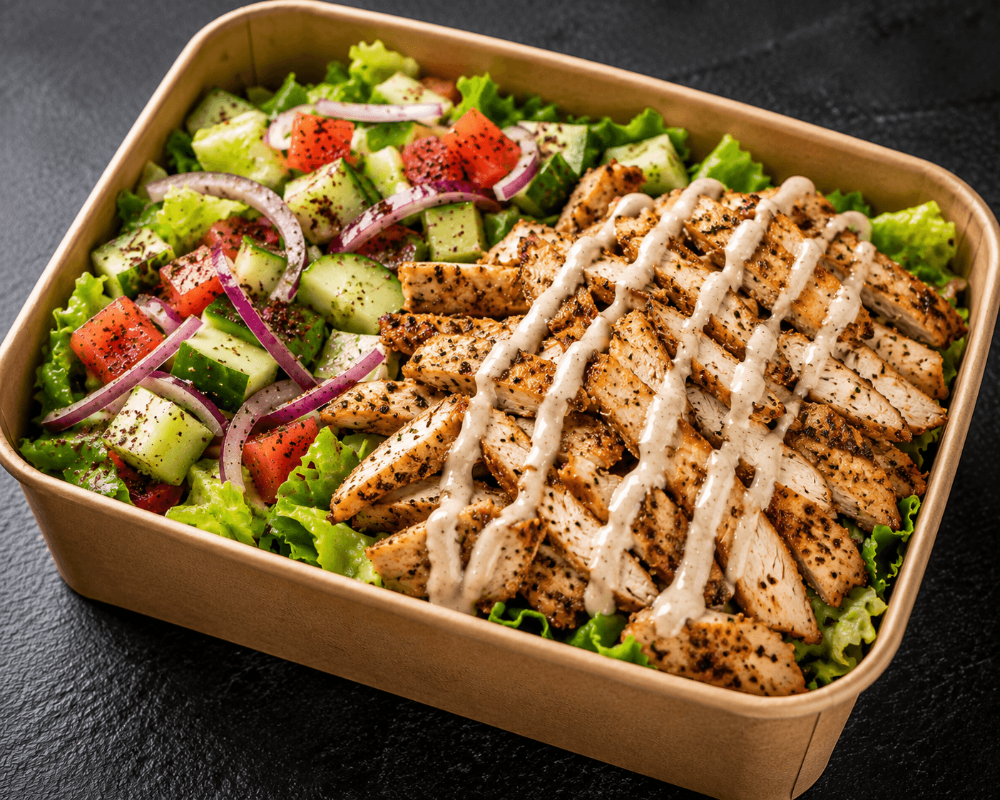 Chicken Salad Box - Momo Donair