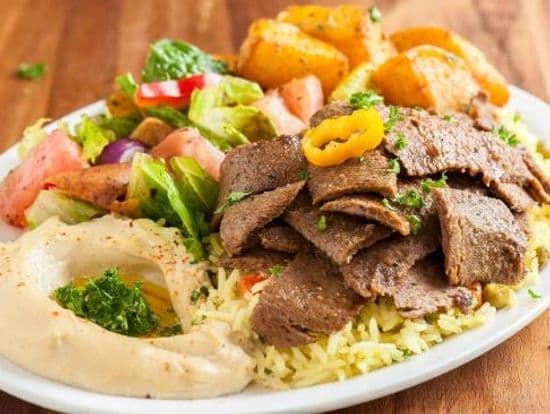 Beef Plate in Momo Donair