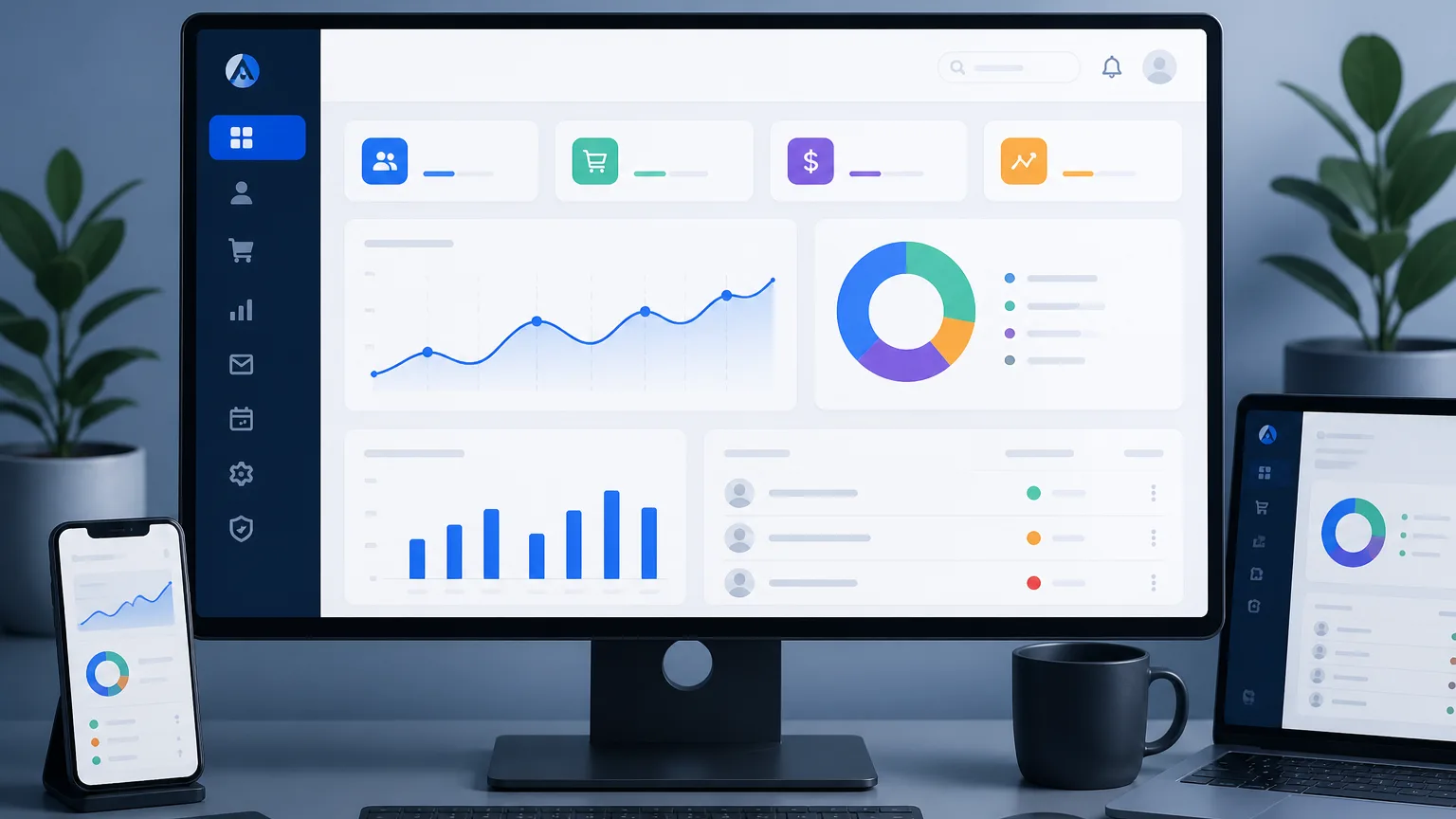 Admin Panel & Dashboard Systems - ABR PLATFORM INC.